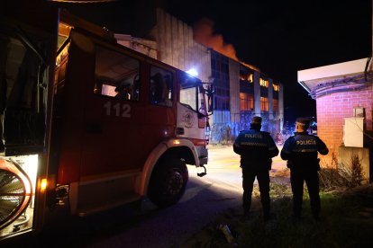 La zona fue acordonada por seguridad.