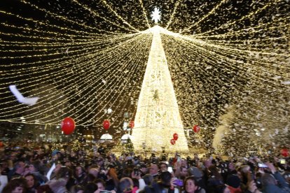 León enciende la Navidad.