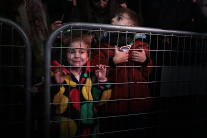 Encendido de las luces de Navidad en León 2025.
