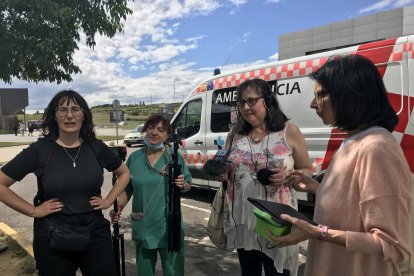 Diferentes momentos del rodaje.