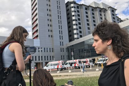 Diferentes momentos del rodaje.