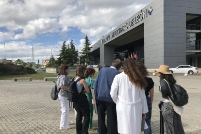 Diferentes momentos del rodaje.