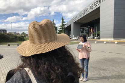 Diferentes momentos del rodaje.