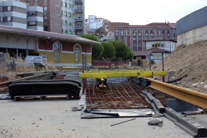Estación de Matallana en León en el año 2014.