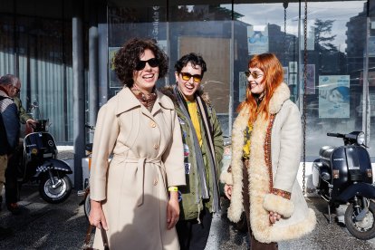 La 'Scooter Run' recorre las calles de León.