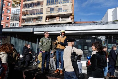La 'Scooter Run' recorre las calles de León.