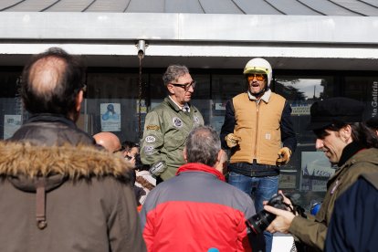 La 'Scooter Run' recorre las calles de León.