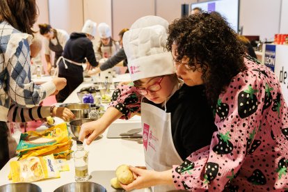Taller inclusivo en la Feria de Productos de León.