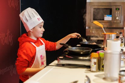 Taller inclusivo en la Feria de Productos de León.