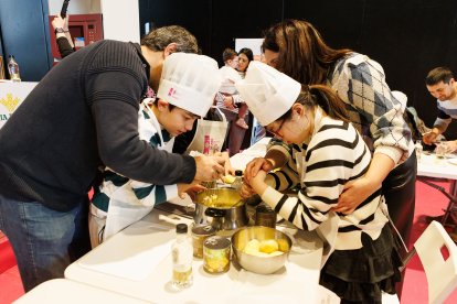 Taller inclusivo en la Feria de Productos de León.