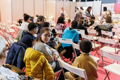 Taller inclusivo en la Feria de Productos de León.
