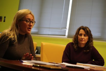 Alexandra Rivas y Ana Dacosta.