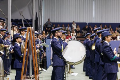 Jura de bandera de la Academia Básica del Aire por la Virgen del Loreto.