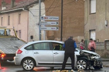 Estado en el que quedaron los vehículos.