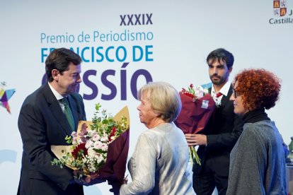 Acto de entrega de la XXXIX edición de los Premios de Periodismo ‘Francisco de Cossío’.