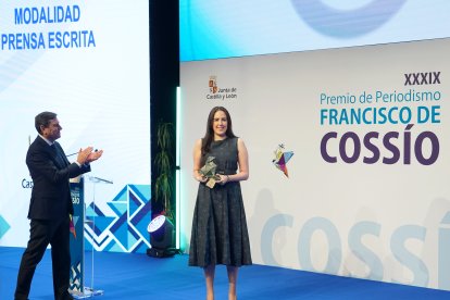 Acto de entrega de la XXXIX edición de los Premios de Periodismo ‘Francisco de Cossío’.
