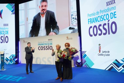 Acto de entrega de la XXXIX edición de los Premios de Periodismo ‘Francisco de Cossío’.