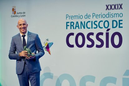 Acto de entrega de la XXXIX edición de los Premios de Periodismo ‘Francisco de Cossío’.