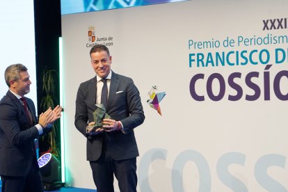Acto de entrega de la XXXIX edición de los Premios de Periodismo ‘Francisco de Cossío’.