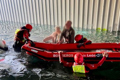 La mujer fue auxiliada.