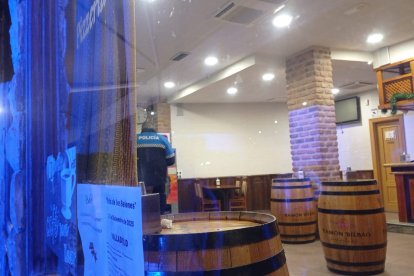 Escape de gas en una pizzería en la Avenida Reyes Leoneses de León.