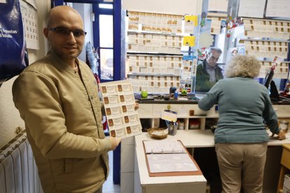 La Administración de Lotería de la calle Constitución, en La Pola de Gordón