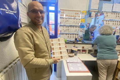 La Administración de Lotería de la calle Constitución, en La Pola de Gordón.