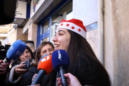 La Bañeza celebra las 117 series del Gordo consignadas.