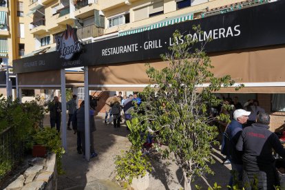 Vista del restaurante El Leonés de Marbella, donde se han vendido décimos del Gordo del Sorteo Extraordinario de la Lotería de Navidad.