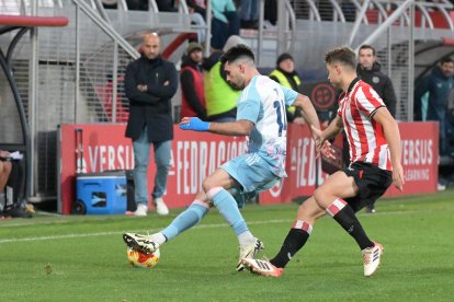 Los jugadores de la Ponferradina no dieron una alegría a su fiel afición en el comienzo competitivo del año 2026.