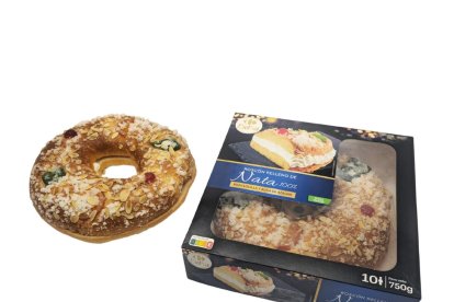 El roscón de Carrefour, con relleno de nata 100% y mantequilla en la masa, ha sido elegido por la OCU como el mejor entre los analizados en supermercados.