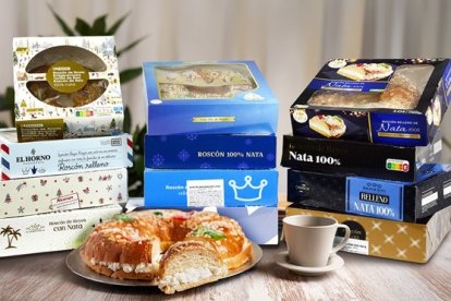 La OCU ha analizado doce roscones envasados con nata a la venta en grandes superficies para evaluar su calidad, composición y sabor.