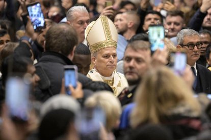 <p>El papa León XIV ha puesto fin este martes al Jubileo inaugurado hace un año por su predecesor, Francisco. EFE/EPA/RICCARDO ANTIMIANI</p>