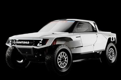 Santana Pick-Up T1+, coche con el que ha volcado Jesús Calleja.