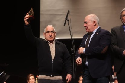 César Recamán, uno de los galardonados.