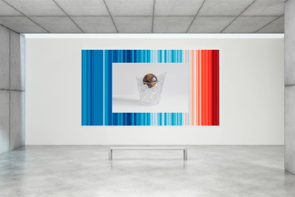 Una de las obras de gran formato que Richard Le Manz lleva a la cita fotográfica de Emiratos.