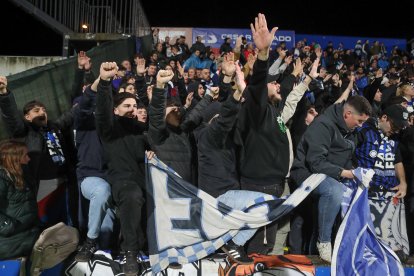 La Ponferradina conquistó un trabajado triunfo frente al Lugo.