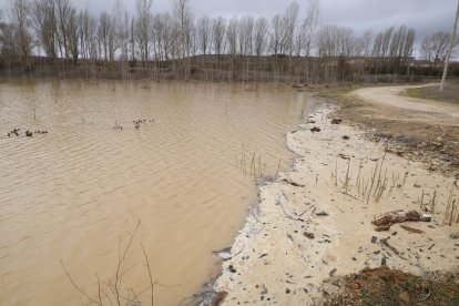 Crecida del río en Benamariel.