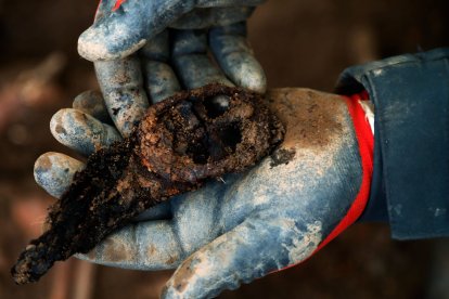 Restos de Manuel Girón.