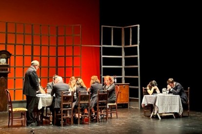 Una escena de 'Agosto'