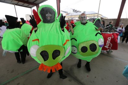 Disfraces en el Carnaval de Toral de los Vados.