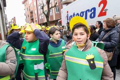 El Carnaval de los Colegios toma La Bañeza