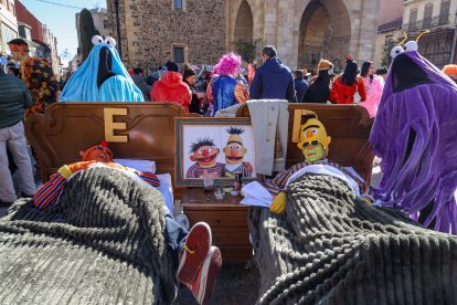 Sábado de Chispas en La Bañeza.