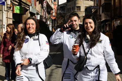 Sábado de Chispas en La Bañeza.