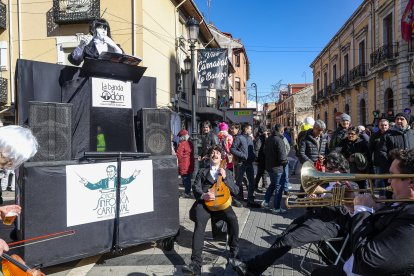 Sábado de Chispas en La Bañeza