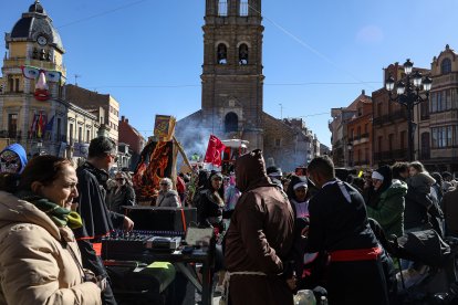 Sábado de Chispas en La Bañeza