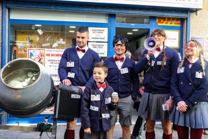 Sábado de Chispas en La Bañeza.