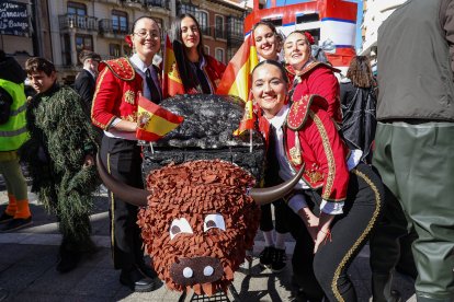 Sábado de Chispas en La Bañeza.