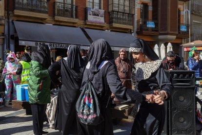 Sábado de Chispas en La Bañeza.
