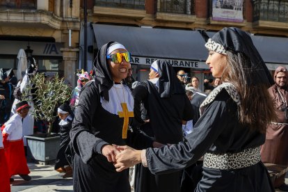 Sábado de Chispas en La Bañeza.